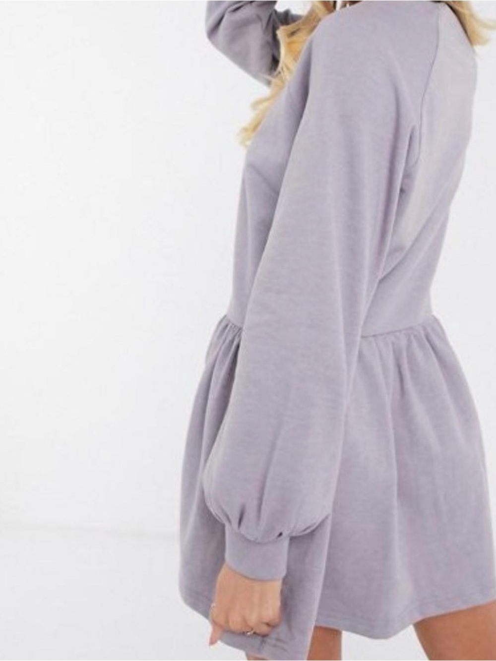 Missguided Comfy Dress in a Lilac Maeve Shade